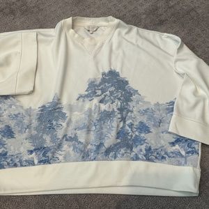 Ted Baker cropped sweatshirt, size 10